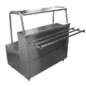 Мармит 1-х блюд 2 конф. Лира-Профи Эко (МЭП-1Б/ЛПЭ) (1120х705(1030)х1220(1240)мм, 2 кВт, 220/380В)