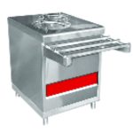 Прилавок для подогрева тарелок