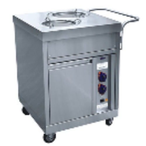 Прилавок для подогрева тарелок ПТЭ-70КМ(П)-80 передвижной (630x705x920 мм, 80 тарелок, 2х240 мм) Прилавок для подогрева тарелок ПТЭ-70КМ(П)-80 передвижной (630x705x920 мм, 80 тарелок, 2х240 мм)