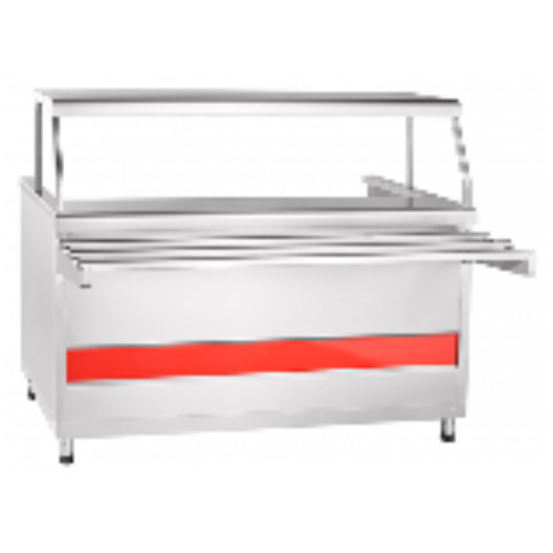 Мармит 1-х блюд 3 конфорки ПМЭС-70КМ-01 "АСТА" (1500x705(1030)x1240мм, нерж, подсветка, 3,2кВт, 380В) Мармит 1-х блюд 3 конфорки ПМЭС-70КМ-01 "АСТА" (1500x705(1030)x1240мм, нерж, подсветка, 3,2кВт, 380В)