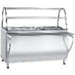 Мармит 2-х блюд с г/ёмкостями ЭМК-70М-01 "ПАТША" паровой, с подсветкой