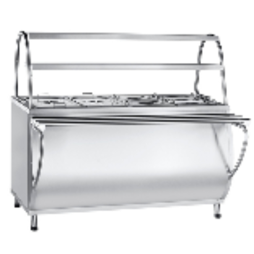 Мармит 2-х блюд с г/ёмкостями ЭМК-70МШ "ПАТША" паровой, с тепловым шкафом Мармит 2-х блюд с г/ёмкостями ЭМК-70МШ "ПАТША" паровой, с тепловым шкафом