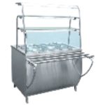 Мармит 2-х блюд с г/ёмкостями ЭМК-70Т "ПРЕМЬЕР" паровой, с подсветкой