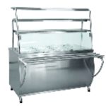 Мармит 2-х блюд с г/ёмкостями ЭМК-70Т-01 "ПРЕМЬЕР" паровой, с подсветкой