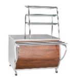 Прилавок для горячих напитков ПГН-70Т(нейтр. стол,3 полки,1120 мм)кашир.(1120x766(1024)x1624мм,230В)