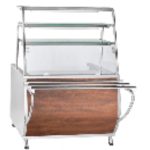 Мармит 1-х блюд ПМЭС-70Т(2 конфорки,3 полки, подсветка,1120 мм) кашир.(1120x766(1024)x1624 мм, 230В)