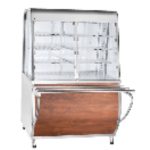 Прилавок-витрина тепловой ПВТ-70Т (закрытая витрина, 1120 мм) кашир.(1120x766(1024)x1703мм,230 В)