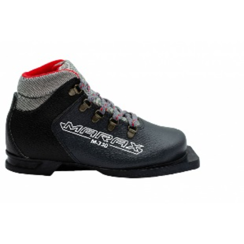 Ботинки лыжные MARAX М 330 75 мм (нат. кожа) (черный) размер 31 Ботинки лыжные MARAX М 330 75 мм (нат. кожа) (черный) размер 32