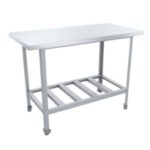 Стол разделочный ЦК 600х600х870(890) мм, полка-решетка