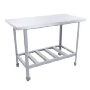 Стол разделочный ЦК 600х600х870(890) мм, полка-решетка
