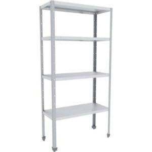 Стеллаж ЭКОНОМ 900х600х1850(1870) мм (полки нерж. каркас оцинк.)