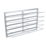 Полка для кухонных досок, нерж.600х400х220 мм.