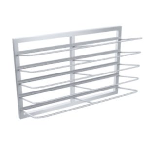 Полка для кухонных досок, нерж.600х400х220 мм.