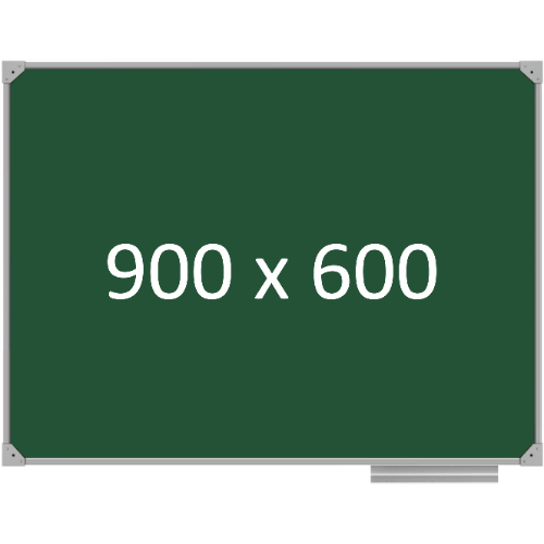 Доска школьная одноэлементная магнитная (мел), 900х600 мм. полимер Доска школьная одноэлементная магнитная (мел), 900х600 мм. полимер