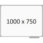 Доска школьная одноэлементная магнитная (маркер), 1000х750 мм. эмаль