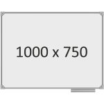 Доска школьная одноэлементная магнитная (маркер), 1000х750 мм. полимер
