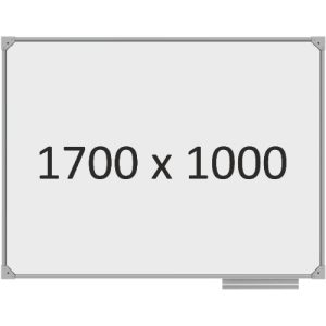 Доска школьная одноэлементная магнитная (маркер), 1700х1000 мм. полимер
