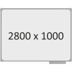 Доска школьная одноэлементная магнитная (маркер), 2800х1000 мм. полимер