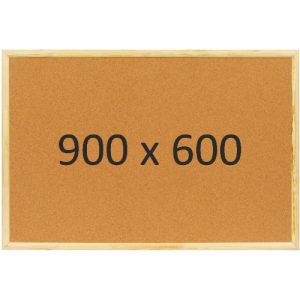 Доска одноэлементная пробковая, 900х600 мм.