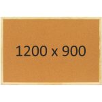 Доска одноэлементная пробковая, 1200х900 мм.