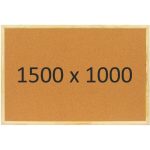 Доска одноэлементная пробковая, 1500х1000 мм.