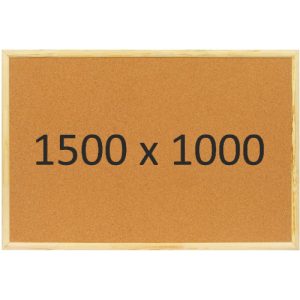 Доска одноэлементная пробковая, 1500х1000 мм.