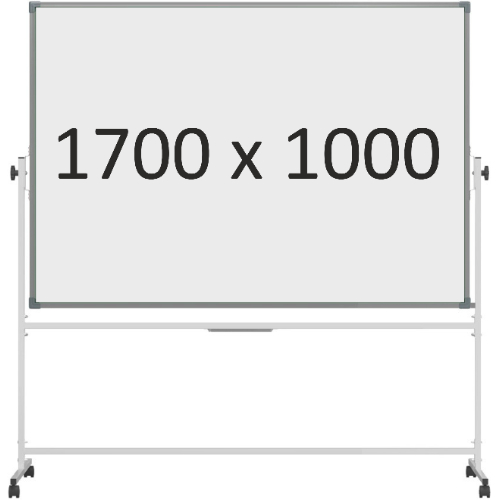 Доска 2-сторонняя поворотная передвижная магнитная (маркер), 1700х1000 мм. полимер Доска 2-сторонняя поворотная передвижная магнитная (маркер), 1700х1000 мм. полимер