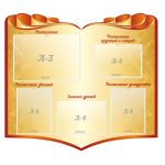 Стенд информационный "Книга "